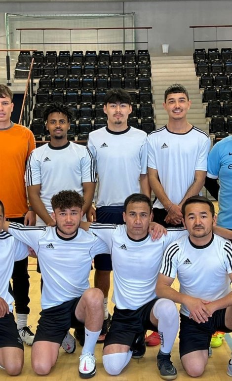 SEF:s futsalspelare samlade som ett lag